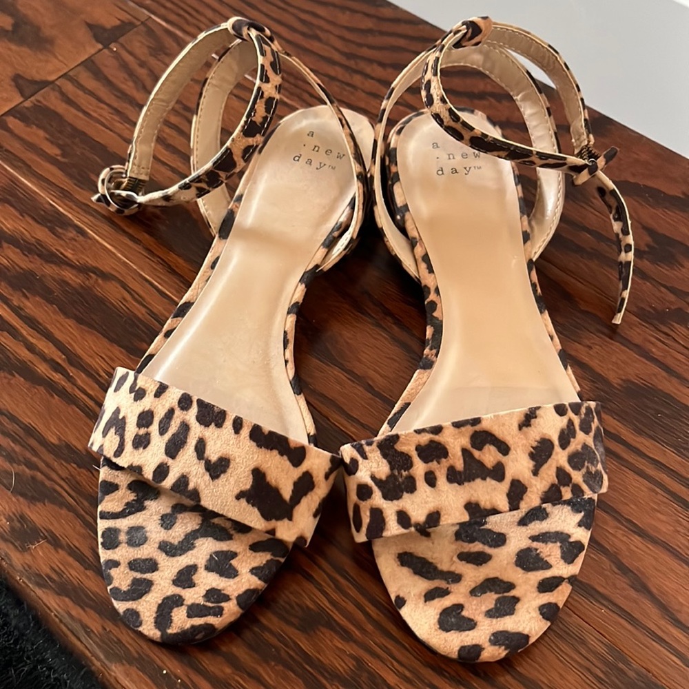 Leopard Sandals